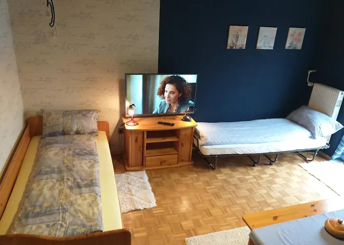 Zwei Schlafzimmer- Betten In Komforthoehe Apartament Baumholder